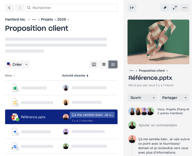 Outil collaboratif Dropbox
