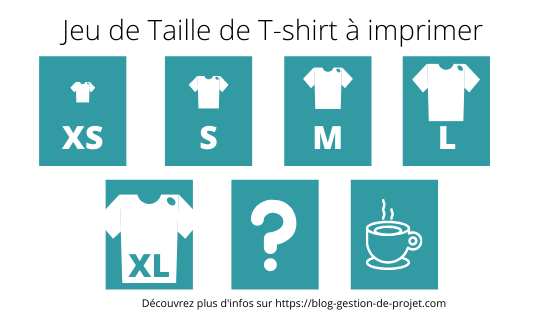 comment estimer une user story Taille de t-shirt
