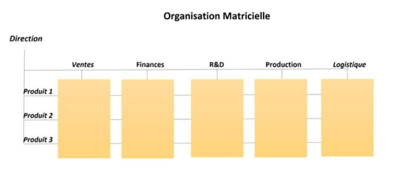 organisation matricielle définition