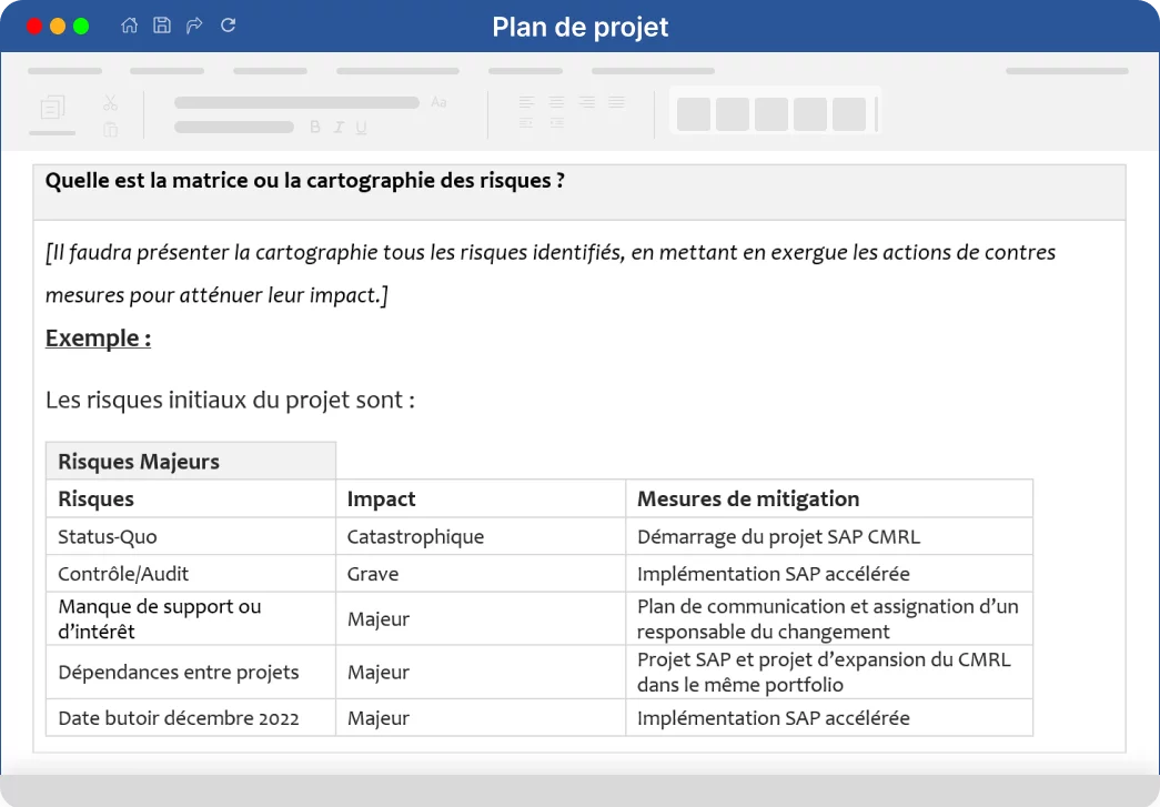 kit-Plan de projet