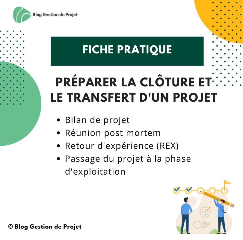 fiche pratique cloture projet et transfert fiche pratique cloture projet et transfert